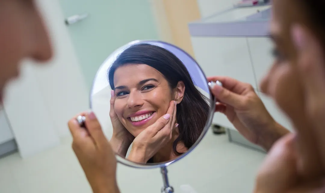 Hollywood smile in a clinic setting